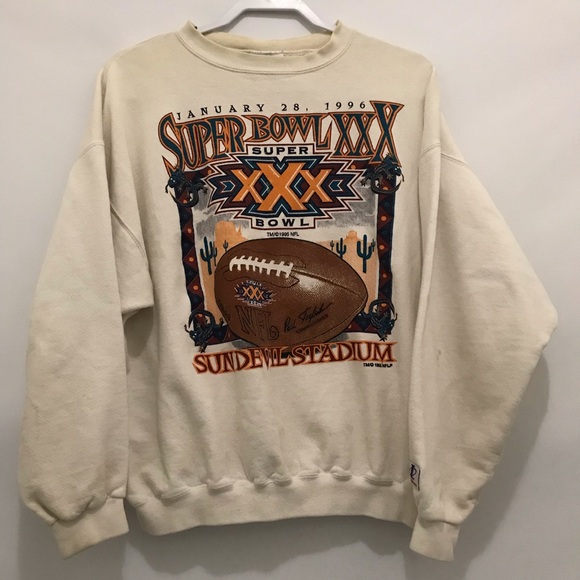 Logo Athletic Other - Super Bowl XX Vintage Cream Sweater Size L